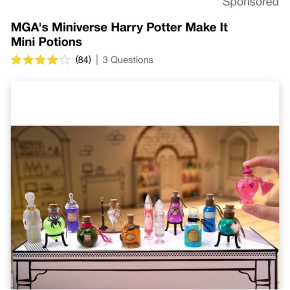 MGA miniverse Harry Potter Make it Mini Potions - Amortentia love potion - Picture 2 of 2